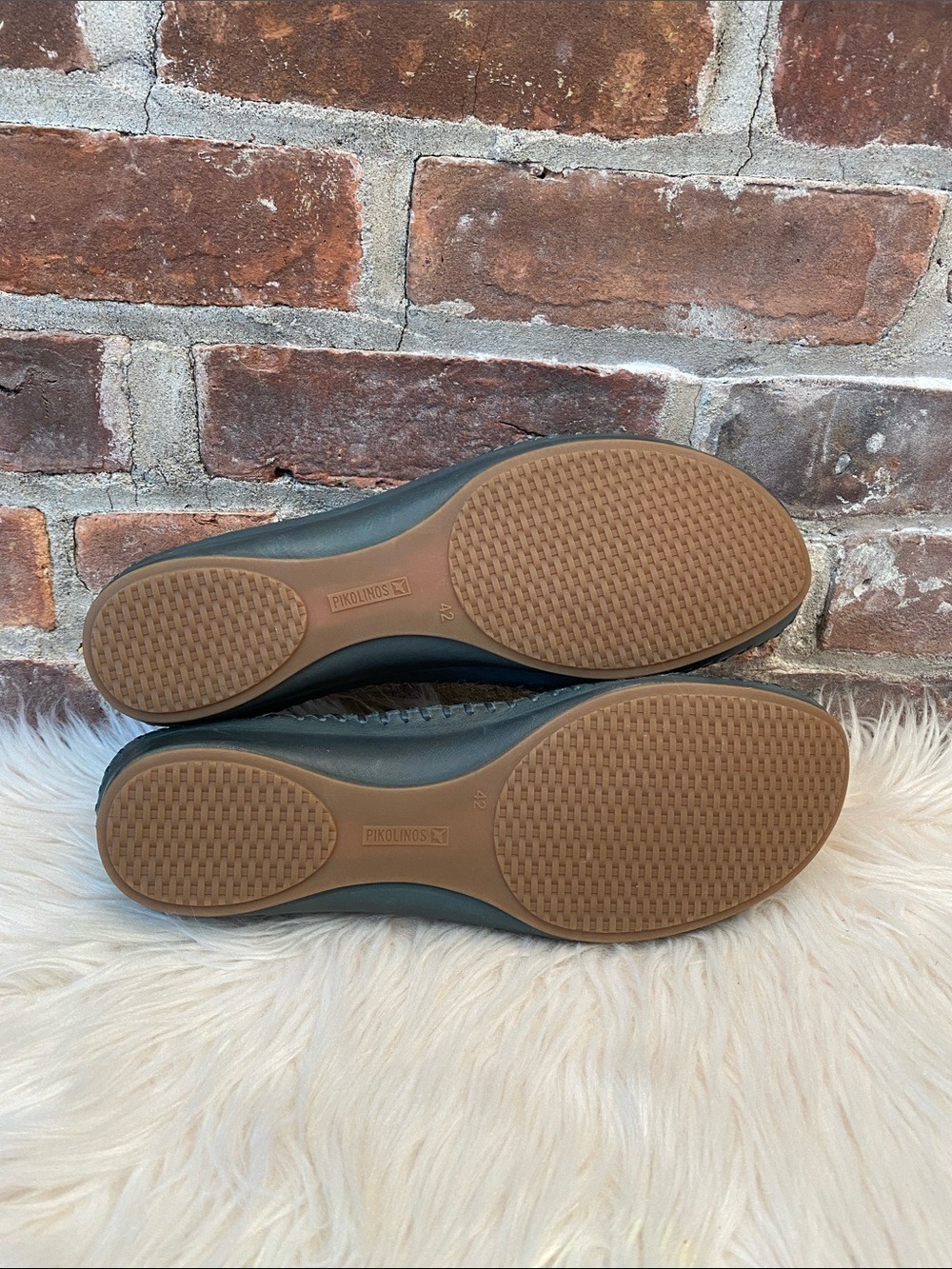 Pikolinos Salamanca Leather T-Strap Sandals - Emerald, Size EUR 42 / US 11.5-12 - Picture 14 of 15